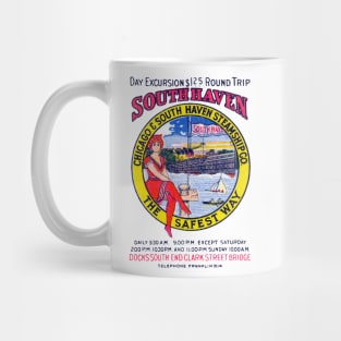 1910 Chicago & South Haven Steamship Company Mug